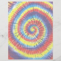 Tie-Dyed Personalized Flyer