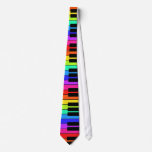 Tie With colourful / Colourful Keyboard Design