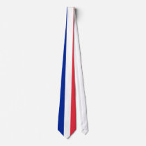 Tie with Flag of France