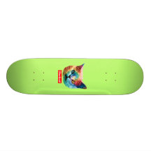 TieDye SHRKCT GREEN Skateboard Decks