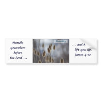 Tiesel - Humility Bumper Sticker