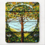 Tiffany Fruit Tree Stained Glass Vertical Mousepad