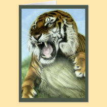Tiger Art cards