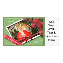 Tiger Auroara-c-55 copy Custom Photo Card