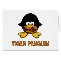 Tiger Baby Penguin Cards