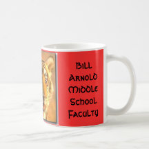 Tiger, Bill Arnold Middle School Faculty Mug