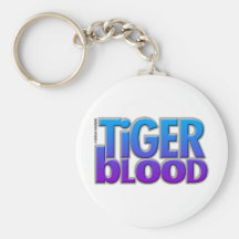 Tiger Blood Magazine Key Chain