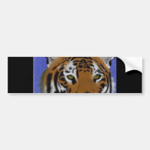 Tiger Bumper Sticker