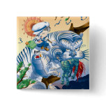 Tiger Pinback Buttons
