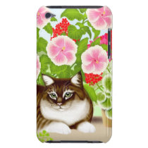 Tiger Cat in Patio Jungle iPod Touch Case