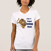 Tiger Cheer Mom T Shirt