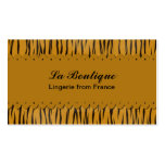 Tiger Chic Business Cards