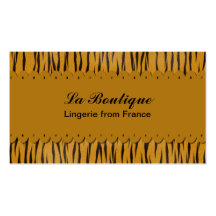 Tiger Chic Business Cards