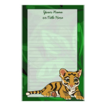 Tiger Cub Stationery