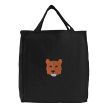 Tiger Embroidered Bag