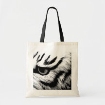 Tiger Eye Tote Bag