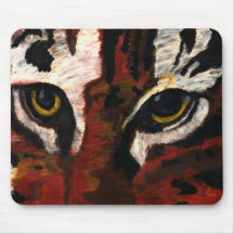Tiger Eyes Mouse Pads
