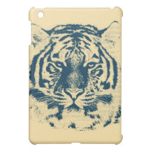 Tiger Face Close-Up 3 Cover For The iPad Mini