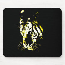 Tiger Face Mouse Pad