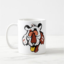 Tiger face mugs