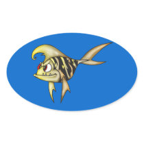 Tiger Fish Sticker