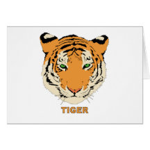 Tiger Greeting Cards
