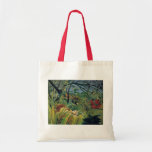 Tiger in a Tropical Storm (Surprised) Canvas Bags