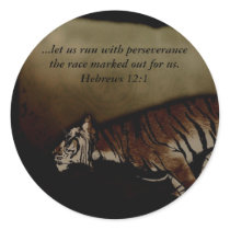 Tiger Inspirational Encouragment to Run the Race!