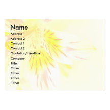 Tiger lily business card