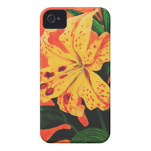 Tiger Lily Case-Mate iPhone 4 Cases