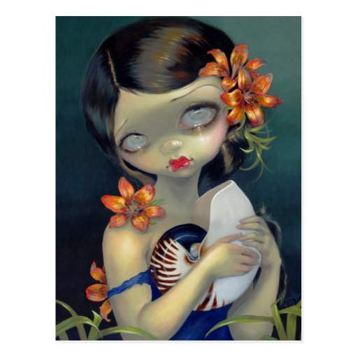 "Tiger Lily, Tiger Nautilus" Postcard