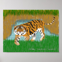 Tiger Oasis Print