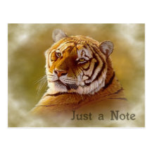 Tiger Post Card