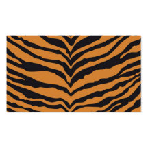 Tiger Print Business Card