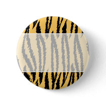 Tiger Print Pattern. Orange and Black. Pin