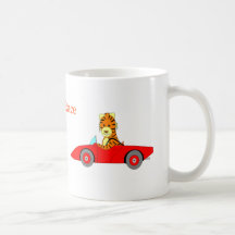 , Tiger Race Coffee Mugs