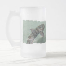 Tiger Shark Frosted Beer Mug