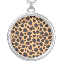 Tiger skin necklace