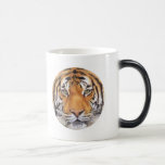 "Tiger Spot" on White, Watercolor Art Coffee Mugs