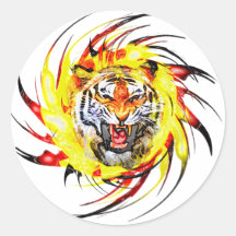 Tiger Sticker