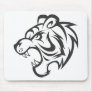 Tiger Sticker | Custom Angry Tiger Stickers Mouse Pad