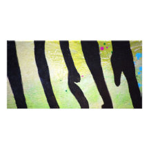 Tiger-stripe-pattern1682 TIGER STRIPES PAINTING PA Photo Greeting Card