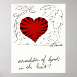 Tiger-Striped Heart print