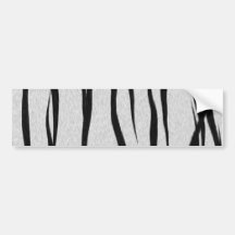 Tiger Stripes Bumper Stickers