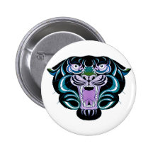 Tiger Style 2 Pinback Buttons