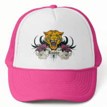 Tiger Tattoo by Bobby Liger Mesh Hats