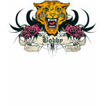 Tiger Tattoo by Bobby Liger t-shirts