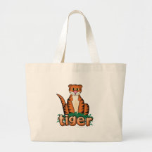TIGER! TOTE BAGS