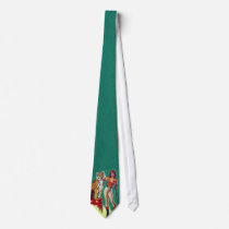 Tiger Trainer Pin-Up Girl Custom Ties