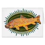 Tiger Trout greeting card